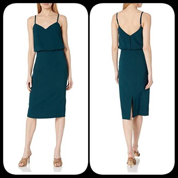 Dress the Population Dresses & Skirts - NWOT Dress The Population Midi Dress In Green Size M